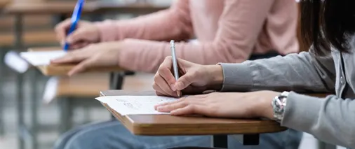 Apply to take English test.