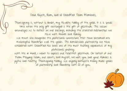 Client testimonial
